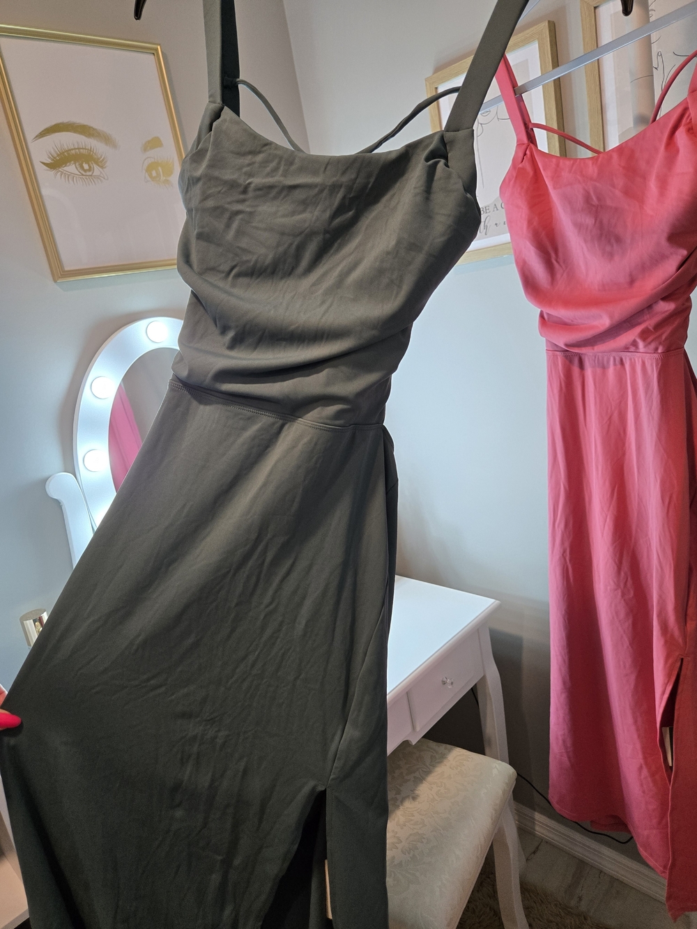 ❤️2 HALARA Strappy Open Back Maxi Dresses - Picture 14 of 15